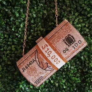 Money clutch bag